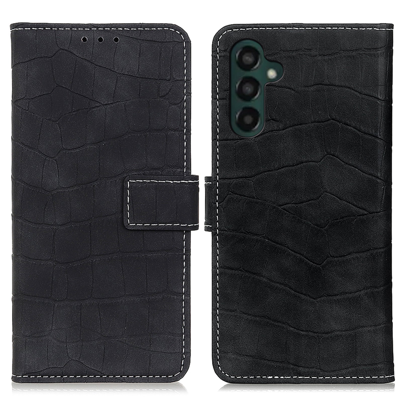 Cell Phone Cover For Samsung Galaxy A24 4G Flip Leather Phone Case Wallet Stand Crocodile Texture Protective Case Cell Phone Cover For Samsung Galaxy A24 4G Flip Leather Phone Case Wallet Stand Crocodile Texture Protective Case